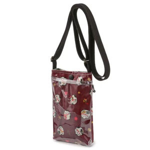 Mini sac à bandoulière unisexe tendance en PVC avec motif de dessin animé, côté transparent - Product Image 2