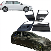 Panneau de porte latéral en fibre de carbone d'origine pour Volkswagen Golf 7 Ventes exclusives hautement protecteur bien préservé État neuf