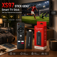 XS97 Stick GEN2 OEM 4K Tvstick Android 12 Smart TV Stick H618 2GB + 16GB 2T2R Dual WiFi Dongle BT 5.2 IPTV OTT Streaming Tv Stick