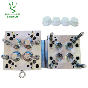 Couvercles en plastique de couverture de bouchons de bouteilles de canaux chauds moule avec curseur - Product Image 6