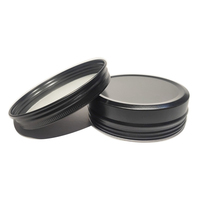 Boîtes en métal, boîtes en étain, boîtes en aluminium noires, boîtes en aluminium, boîtes pour thé et cosmétiques, boîtes pour onguent au lithospermum, boîtes pour onguent à la cire de voiture, boîtes cadeaux rondes