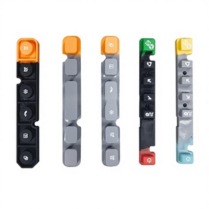 Teclas Translúcidas de Silicona con Grabado Láser Tipo Botón, Suministro del Fabricante, Impresión por Pulverización de Aceite, Colores Personalizables - Product Image 1