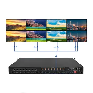 8 입력 8 출력 4k 60hz HDMI1.4 HDCP1.4 3D 비디오 HDMI 매트릭스 Swither IR 원격 제어