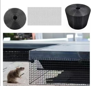 Filet anti-oiseaux en HDPE noir de 25 mm, robuste, pour élevages de volailles en plein air, protection contre la grippe aviaire et la biosecurité - Product Image 2