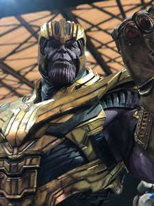 Figura de acción de <span class=keywords><strong>Thanos</strong></span> de tamaño real en resina, escultura de personaje de película de <span class=keywords><strong>Marvel</strong></span>, busto de <span class=keywords><strong>Thanos</strong></span> en resina para decoración, ¡en oferta! - Product Image 6