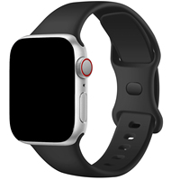 IVANHOE Bracelet en silicone pour IWatch 6 SE 5 4 3 bandes Bracelet de montre doux et respirant pour Apple Watch Band 44mm 40mm 38mm 42mm