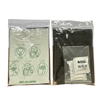 Toilettes portables d'urgence pour catastrophes, toilettes d'urgence extérieures, produit de survie en cas de tremblement de terre, sac poubelle extérieur