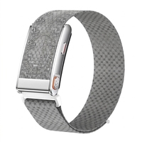 Bracelet intelligent sans écran KR96, étanche, moniteur de fréquence cardiaque, suivi du sommeil, bracelet de fitness, charge magnétique