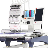 Machine à broder plate ordinateur 12/15 aiguilles Machine à broder Machine à broder à tête unique
