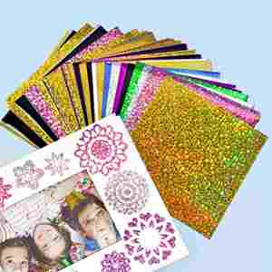 Juguete Creativo de Decoración con Imágenes para Niños, Regalo Perfecto para el Desarrollo de la Motricidad Fina, Kit de Manualidades de Mosaico Brillante, Marco de Fotos - Product Image 3