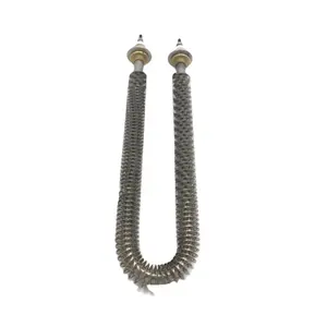 industrial u shaped finned tube heating elements 3kw finned tubular heater for air heating