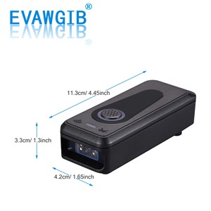 BT CMOS <strong>Portable</strong> Blue Tooth Barcode <strong>Scanner</strong> QR Code <strong>Scanner</strong> Pocket Storage Mini <strong>Scanning</strong> Machine - Product Image 1