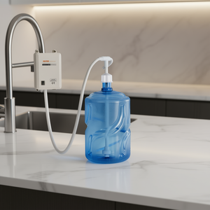 Dispensador de Agua Portátil Vevor, Bomba de 120v CA, Carcasa de Plástico, Salida Lateral para Agua Embotellada, Doble Entrada - Product Image 2