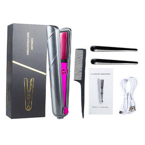 Meilleure vente Fer <span class=keywords><strong>plat</strong></span> <span class=keywords><strong>sans</strong></span> <span class=keywords><strong>fil</strong></span> double tension fer à lisser et à friser rapide Fer à lisser professionnel à induction - Product Image 5