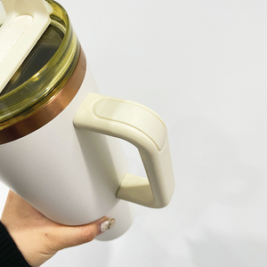 Rts 25 cái H2.0 40oz <span class=keywords><strong>v</strong></span>àng đồng mạ cốc <span class=keywords><strong>v</strong></span>ới xử lý sơn tĩnh điện du lịch cà phê bia Tumblers cho Hướng Dương khắc laser - Product Image 6