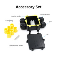 Kits de boîtes de jonction électriques, boîtes de câblage en plastique, boîtes de connexion électrique
