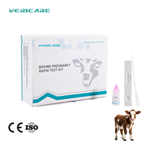 Kit de test de grossesse rapide pour bovins Vericare, kit de détection vétérinaire pour vaches et bovins pour utilisation à la ferme