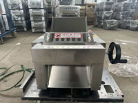 Machine à presser la pâte électrique, rouleau à pâte commercial en acier inoxydable pour les enveloppes de raviolis, les nouilles, la pizza, les équipements de boulangerie