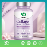 Fabricant de capsules de collagène OEM, complément nutritionnel beauté avec peptides de collagène hydrolysés, capsules de collagène