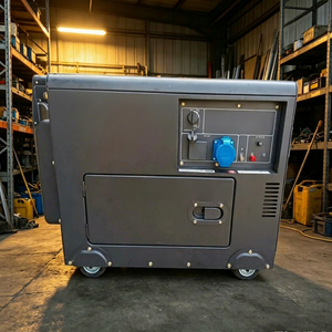 Generador Diésel Silencioso SS SAMSON de 10KW, Arranque Eléctrico de 240V, 50Hz, Generador de Energía Portátil - Product Image 1