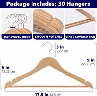 Ganchos de Madera de Grado B al por Mayor, Duraderos, Flexibles, de Bajo Precio, para Trajes, Abrigos, Chaquetas, Pantalones, Vestidos, para Uso en Supermercados
