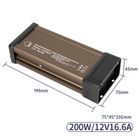 Alimentation Électrique Étanche AC/DC 12V, Driver LED Étanche Multi-protections 60W 100W 150W 200W 300W 400W 500W 600W 700W SMPS