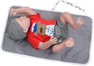 Custom Baby <b>Changing</b> Mat Waterproof Newborn Baby Diaper <b>Changing</b> Mat Pad Portable Baby <b>Changing</b> Pad Travel Baby <b>Changing</b> Mat - Product Image 2