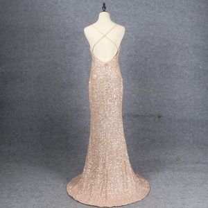 High Quality Summer Bridesmaids <strong>Dress</strong> champagne Bridesmaid <strong>Dresses</strong> Plus <strong>Size</strong> <strong>Sequin</strong> Bridesmaid <strong>Dress</strong> - Product Image 2