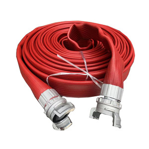 Tuyau d'incendie double en caoutchouc de haute qualité DN45mm avec raccord Guillemin français 16-30BAR, longueur 20m, personnalisable pour la lutte contre les incendies aéroportuaires - Product Image 5