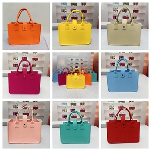 ODM OEM Elegante Hochwertige Wollfilz-Tragetasche mit Individuellem Logo Langlebiges Design Filz-Einkaufstasche Modisches Design - Product Image 5