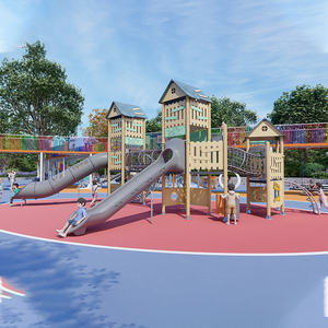 Fabricante de Equipos de Juegos Infantiles de Acero Inoxidable de la Marca COWBOY, Diseño Espacial y Tecnológico, para Exteriores y Jardines de Infancia - Product Image 1