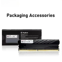 Mémoire d'ordinateur de bureau KingBank RAM DDR4 16G 3200MHz, double canal haute vitesse, stock disponible pour des performances améliorées