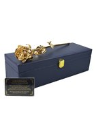 Blauw Thema 24K Goud Verguld Echt Natuurlijk Roos Meerdere Luxe Verpakkingsdozen Design Valentijnscadeau Jubileum Huwelijkscadeau
