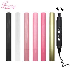 Terlaris Label Pribadi Kedap Air Cat Eye Liner Organik Korea Profesional Eyeliner Stempel Cair Curah - Product Image 4