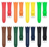 Fabrikverkauf Hochwertiges Silikon-Uhrenarmband für AP Luxus-Uhrenband 26mm Verschiedene Farben Silikon-Uhrenzubehör