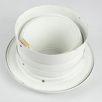 Diffuseur de jet de bille directionnel flexible en aluminium moderne pour système CVC intérieur
