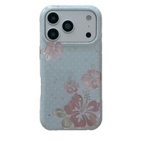 Coque de téléphone IMD motif floral pour iPhone 18 Pro, 18 Pro Max, 17, 17 Pro, 17 Pro Max, 16, 16 Pro Max, 15, 15 Pro, 15 Pro Max, 14 Pro Max, 14 Pro, 14, 13 – Coque personnalisable