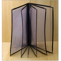 Yimi personnalisé de haute qualité en cuir PU PVC Menu livre Pages personnalisées pour hôtel & Restaurant fournitures