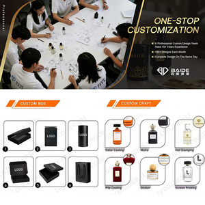Custom Luxury Empty 100Ml square <b>Perfume</b> <b>Bottle</b> Long Glass <b>Perfume</b> <b>Bottle</b> Crimp Spray <b>Perfume</b> <b>Bottle</b> With Magnetic Cap - Product Image 6