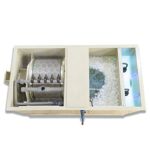 Qlozone Combi Filtre à tambour Lumière UV Filtre bio média Homeuse Jardin extérieur Équipement de <span class=keywords><strong>filtration</strong></span> pour étang à poissons Système de <span class=keywords><strong>filtration</strong></span> pour étang Koi - Product Image 1