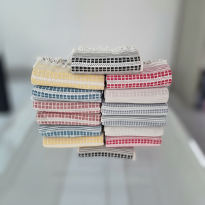 Toallas Peshtemal de Alta Calidad Tejidas con 100% Algodón Orgánico - Secado Rápido, Ligeras y Ecológicas para un Confort y Durabilidad Inigualables - Product Image 1