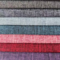 Tissu tissé 100% polyester résistant aux taches de Chine, vente en gros, tissu de haute qualité pour canapé