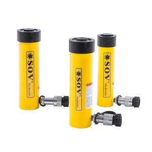 Cylindre hydraulique en acier réglable à simple effet ENERPAC série RC 5T, vérin à ressort de rappel RC-50 700 BAR 10000 PSI, approvisionnement direct usine - Product Image 5