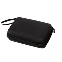 Petite boîte de rangement avec lanière remplacement de mallette de rangement rigide de luxe pour Makey Makey Invention Kit de jeu édition boîte-cadeau noir