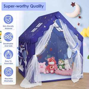 Casa de Juegos Infantil Plegable Grande con Ventanas, Diseño de Astronauta, Fabricada en Indonesia - Product Image 2