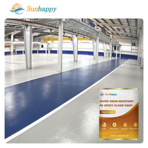 อีพ็อกซี่เรซิ่นชนิดน้ำ <span class=keywords><strong>PU</strong></span> ทนทานต่อสภาพอากาศ สำหรับเคลือบ<span class=keywords><strong>พื้น</strong></span> ทนทานต่อการสึกหรอเป็นพิเศษ สีทา<span class=keywords><strong>พื้น</strong></span>อีพ็อกซี่โพลียูรีเทน - Product Image 1