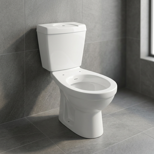 WC céramique Nano Irani deux pièces avec siphon en P, double chasse, déodorisant - Product Image 3
