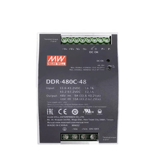 Mean Well DDR-480C-48 480W DIN Rail DC DC <b>Converter</b> Adjustable Output <b>Voltage</b> - Product Image 3