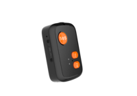 Mini rastreador GPS para niños, colgante de seguimiento, reloj SOS, monitor de ritmo cardíaco con conteo de pasos, mini rastreador GPS portátil espía