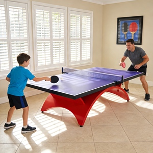 <span class=keywords><strong>Tavolo</strong></span> da <span class=keywords><strong>Ping</strong></span> <span class=keywords><strong>Pong</strong></span> per Esterni Personalizzato, Approvato ITTF, 25mm HDF ad Alta Elasticità per Partite Professionali - Product Image 1